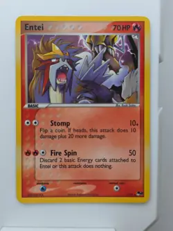 NM Entei - Holo - 1/17 Pop Series 2 - Pokemon TCG - 2006 - Image 3