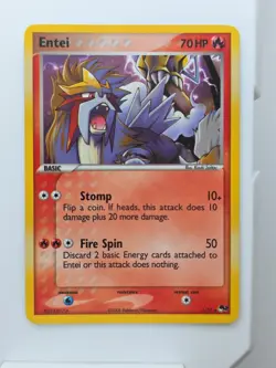 NM Entei - Holo - 1/17 Pop Series 2 - Pokemon TCG - 2006 - Image 4