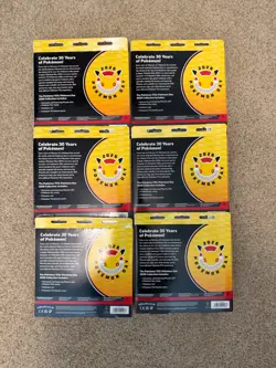 Pokemon Day 2026 Collection Box 30th Anniversary Lot Of 6 *SEALED* Pikachu - Image 2