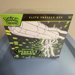 Pokemon Mega Evolution Perfect Order Elite Trainer Box Sealed English - Image 1