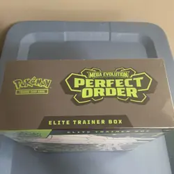 Pokemon Mega Evolution Perfect Order Elite Trainer Box Sealed English - Image 2