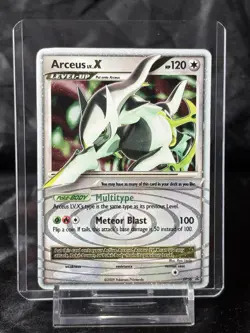 Arceus LV. X DP56 - MP - Pokemon Diamond and Pearl Black Star Promo - Image 2