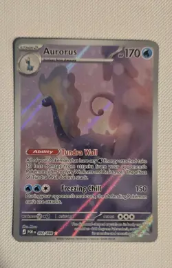 Aurorus 092/088 Holo Illustration Rare Perfect Order Pokemon Near Mint - Image 1