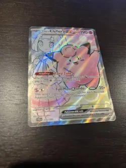 Pokemon TCG Lillie's Clefairy ex 173/159 Sv09: Journey Together Ultra Rare - Image 2