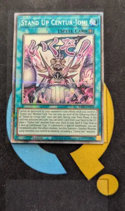 RA05-EN122 Stand Up Centur-Ion! Variant Art Starlight Rare 1st Ed YuGiOh - Image 1