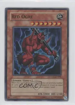 Red Ogre Unlimited YuGiOh Crossroads of Chaos #CSOC-EN096 2008 - Image 1