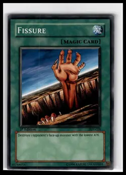 1st Edition Starter Deck: Yugi #SDY-026 Fissure - Image 1