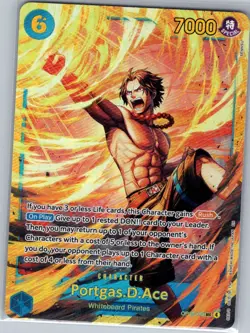 Portgas.D.Ace OP13-119 SEC English Carrying On His Will - One Piece Card - NM - Image 1