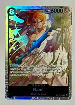 One Piece TCG Nami (OP15-086) SR Adventure on KAMI’s Island English NM - Image 1