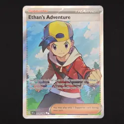 Pokemon TCG Card Ethans Adventure 221/182 Destined Rivals Ultra Rare - NM - Image 1