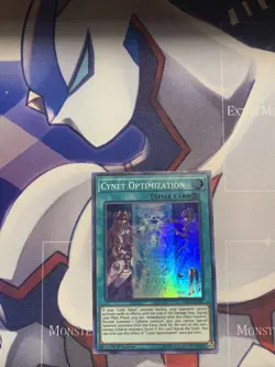 Yugioh - Cynet Optimization (Super Rare) (1st Edition) - FIGA-EN041 - Image 1