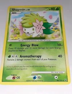 Shaymin 38/127 Platinum Pokemon Non Holo Rare - Image 1