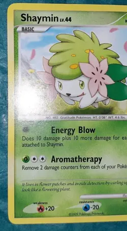 Shaymin 38/127 Platinum Pokemon Non Holo Rare - Image 4
