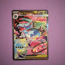 Pokemon TCG: Mega Evolution Mega Venusaur EX 177/132 Special Illustration Rare - Image 1