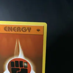 Pokemon 1st EDITION Shadowless FIGHTING ENERGY 97/102 - 1999 Base Set. LP - Image 2