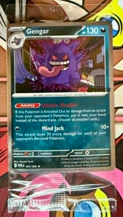 Gengar 050/088 EB Games Pokemon Perfect Order Stamped Sealed English Promo - Image 1