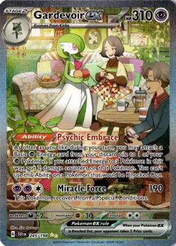 Gardevoir ex 245 Pokemon Scarlet & Violet Special Illustration Rare NM - Image 1
