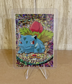 Ivysaur Sparkle Chrome 2000 Topps Chrome TV Animation Edition #2 Pokemon - Image 1