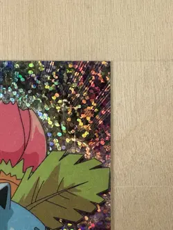 Ivysaur Sparkle Chrome 2000 Topps Chrome TV Animation Edition #2 Pokemon - Image 4