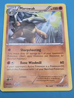 Pokemon TCG - Marowak 78/162 Regular BREAKthrough 2015 MP - Image 1