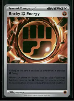 Rocky Fighting Energy 087/088 Rare Perfect Order Pokemon Reverse Holo Near Mint - Image 1