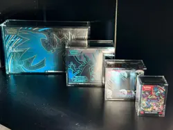 Pokemon Acrylic Booster Bundle Case 5mm Thick, Magnetic, U.V. Resist, Stackable - Image 1