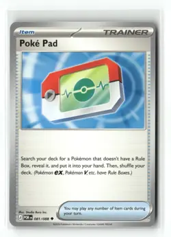 Poke Pad 198/217 Common ME: Ascended Heroes Pokemon Near Mint - Image 1