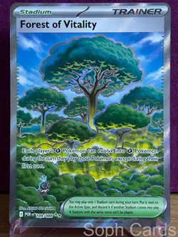 Forest of Vitality 109/088 Ultra Rare Perfect Order Pokemon Near Mint - Image 1