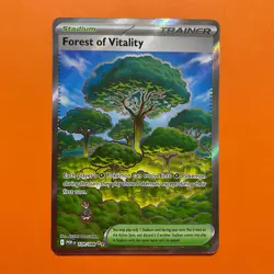 Forest of Vitality Full Art 109/088 Pokemon Card Perfect Order NM POR 109/88 - Image 2