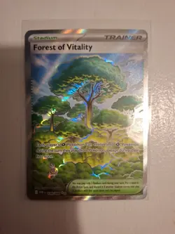 Pokemon, Forest Of Vitality, 109/088, Ultra Rare, Perfect Order, Full Art - Image 1