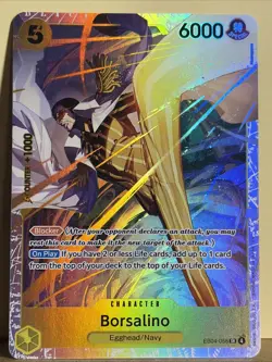 One Piece-#EB04-058 Borsalino - Super Rare - Adventure On Kami’s Island- 🔥- - Image 4