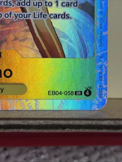 One Piece-#EB04-058 Borsalino - Super Rare - Adventure On Kami’s Island- 🔥- - Image 5