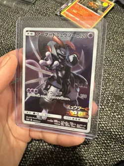 Pokemon Card Japanese Armored Mewtwo 365/SM-P PROMO HOLO New SEALED movie - Image 1