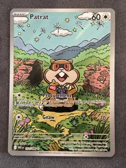 Pokemon TCG Patrat White Flare Illustration Rare 152/086 Full Art - Image 1