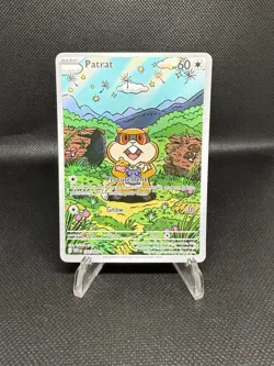 Pokemon TCG Patrat White Flare Illustration Rare 152/086 Full Art - Image 1