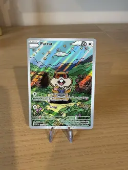 Pokemon TCG Patrat White Flare Illustration Rare 152/086 Full Art - Image 1