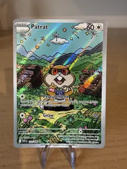 Pokemon TCG Patrat White Flare Illustration Rare 152/086 Full Art - Image 2