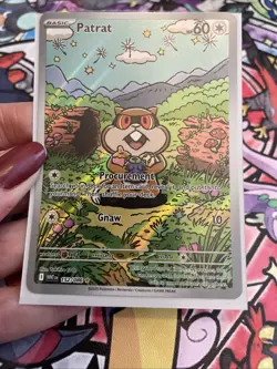 Pokemon TCG Patrat White Flare Illustration Rare 152/086 Full Art - Image 2