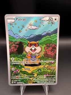 Pokemon TCG Patrat White Flare Illustration Rare 152/086 Full Art - Image 1