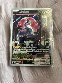 Pokemon TCG Miraidon SVP Black Star Promos SVP013 Holo Promo Sealed - Image 4