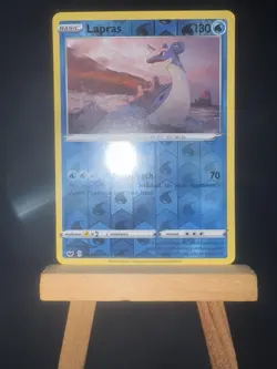LAPRAS - 48/202 Sword & Shield NM - Reverse Holo Rare - Pokemon TCG Card - Image 4
