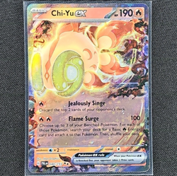 Chi-Yu ex - 040/193 - Double Rare - Paldea Evolved - Pokemon Card - LP - Image 1