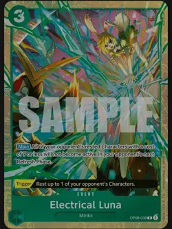 Electrical Luna R OP08-036 [Premium Card Best Selection Vol. 5] One Piece Promo - Image 1