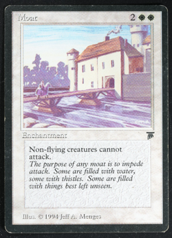 Moat Legends MTG Card Reserved List Magic the Gathering - Image 1