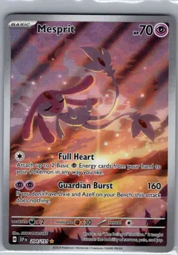 Mesprit - 204/191 SV08: Surging Sparks - Pokemon Card - NM - Image 1