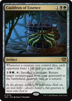 Cauldron of Essence Secrets of Strixhaven - Near Mint Foil - Image 1