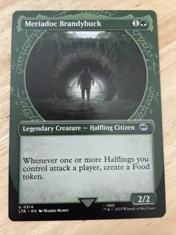 MTG Meriadoc Brandybuck #314 Showcase Regular Lord Of The Rings Uncommon NM/M - Image 1