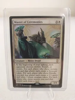 Magic the Gathering Master of Ceremonies Commander: Streets of New Capenna NM - Image 1