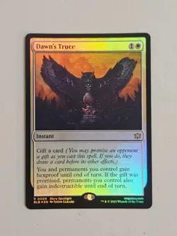 Dawn's Truce R Bloomburrow 0009 Foil NM - Image 1