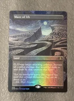 MTG ** Maze of Ith ** (Borderless) Dominaria Remastered ** Foil - Image 1